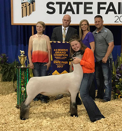 AWTR Show Lamb Winners
